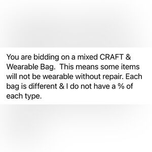 Clearance MIXED Bag by LB  CANNOT BUNDLE Across Shows. READ BEFORE BIDDING PLS